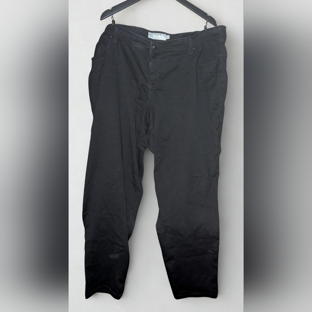 Torrid Black Denim Jeans First at Fit Size 26R Stretch